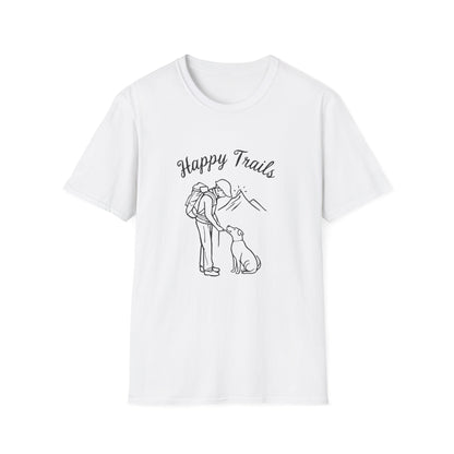 Happy Trails line art