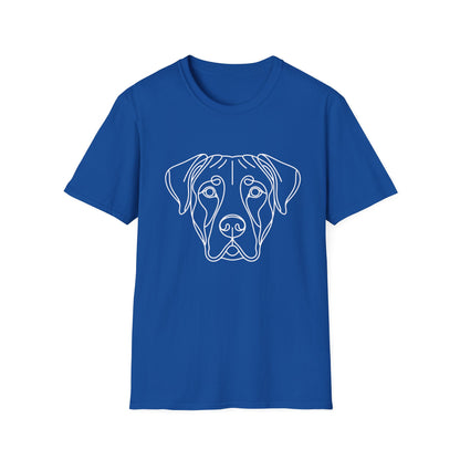 Dog Portrait Line Art