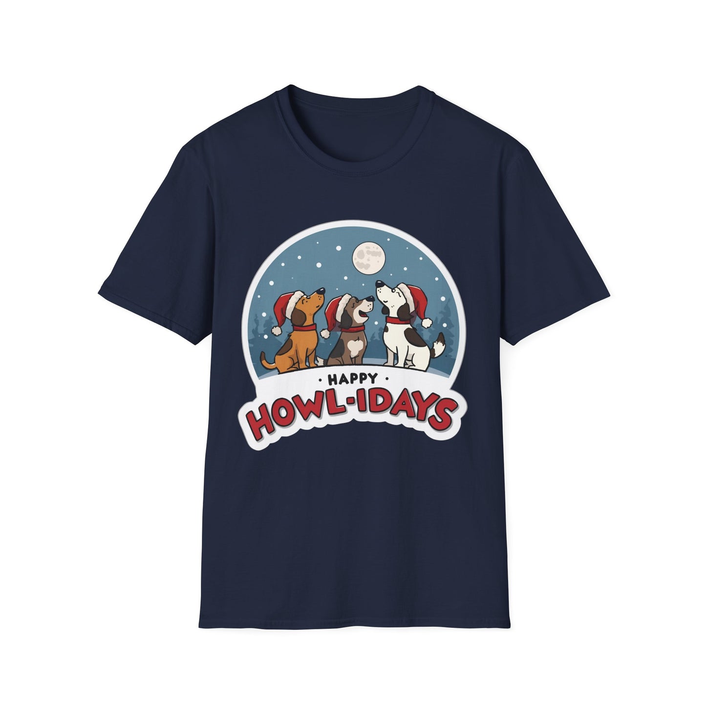 Happy Howl-idays I T-shirt