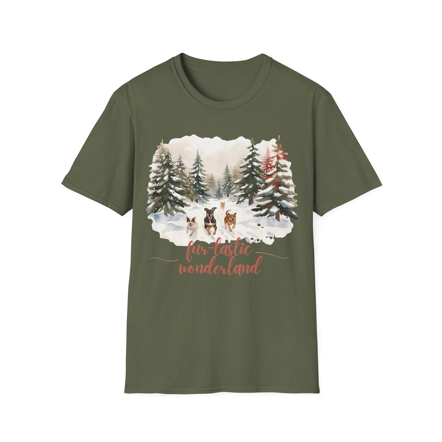Fur-tastic Winter Wonderland T-shirt
