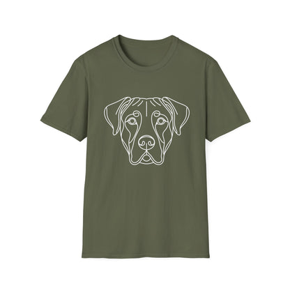 Dog Portrait Line Art