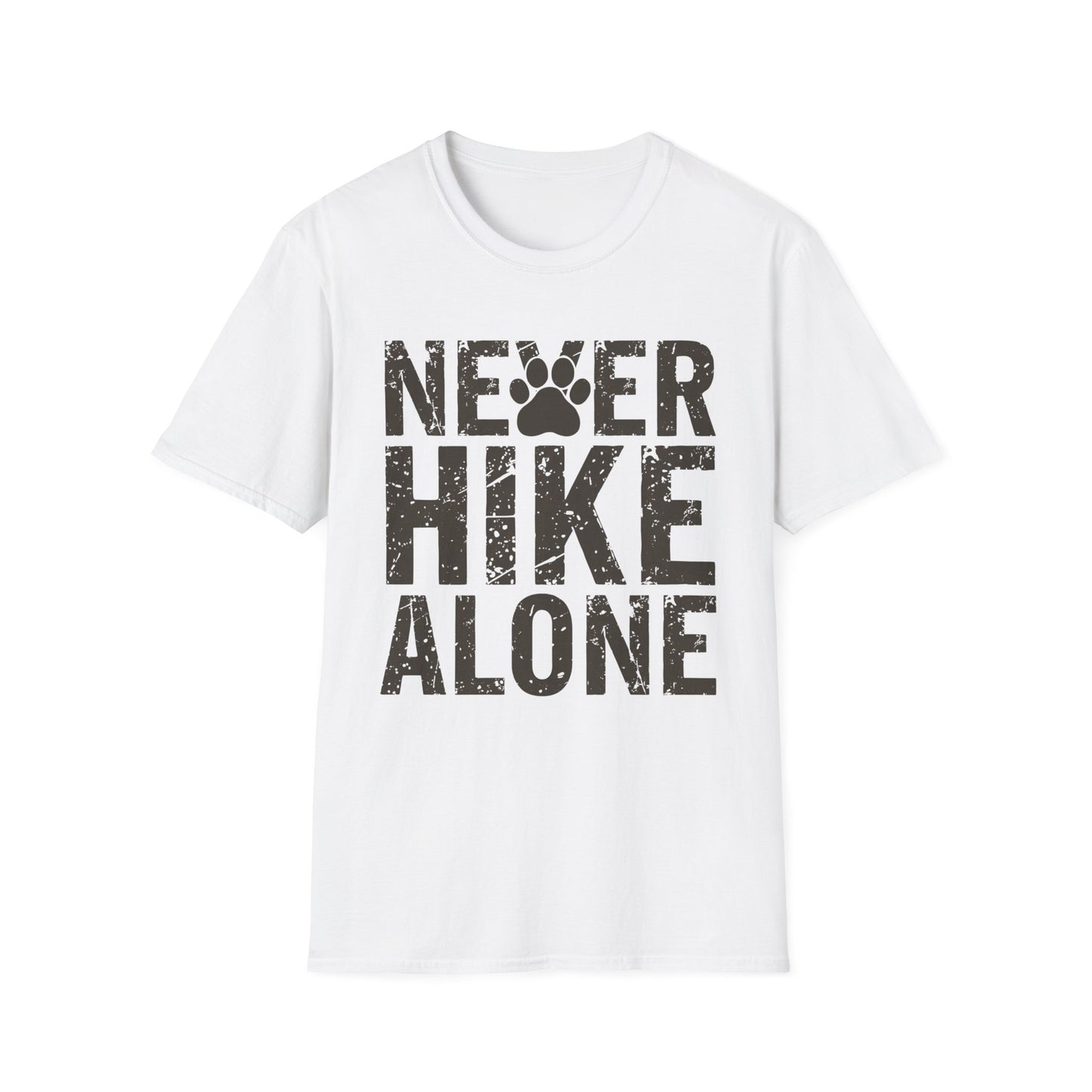 Never Hike Alone text