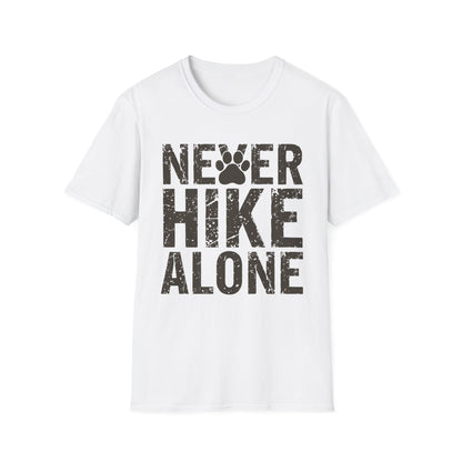 Never Hike Alone text