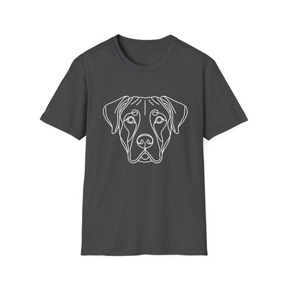 Dog Portrait Line Art