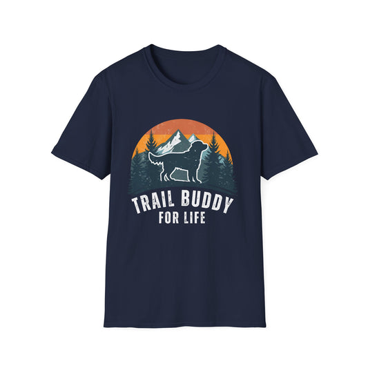 Trail Buddy For Life sunset T-Shirt