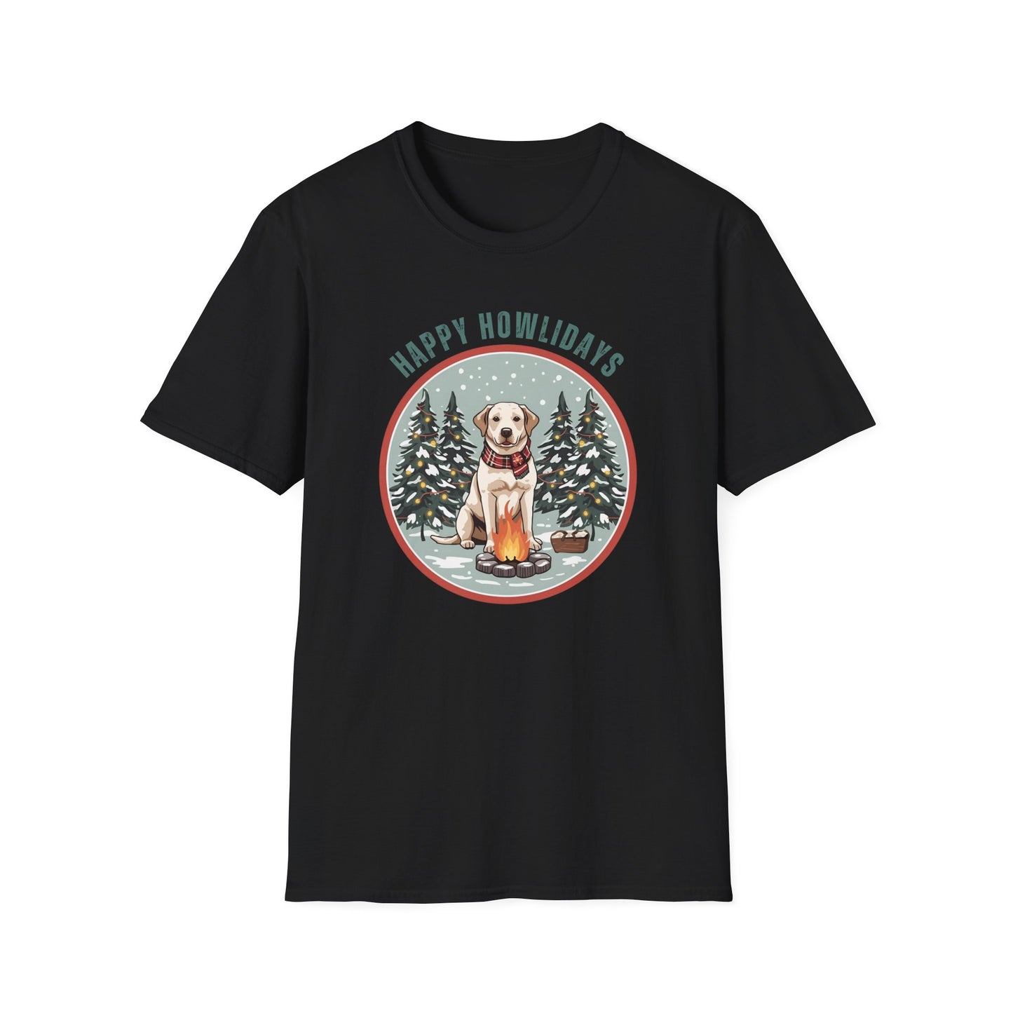 Labrador Retriever – Campfire Christmas II T-shirt