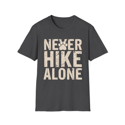 Never Hike Alone text