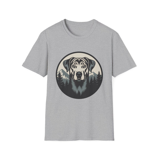 Dog Portrait Badge T-Shirt