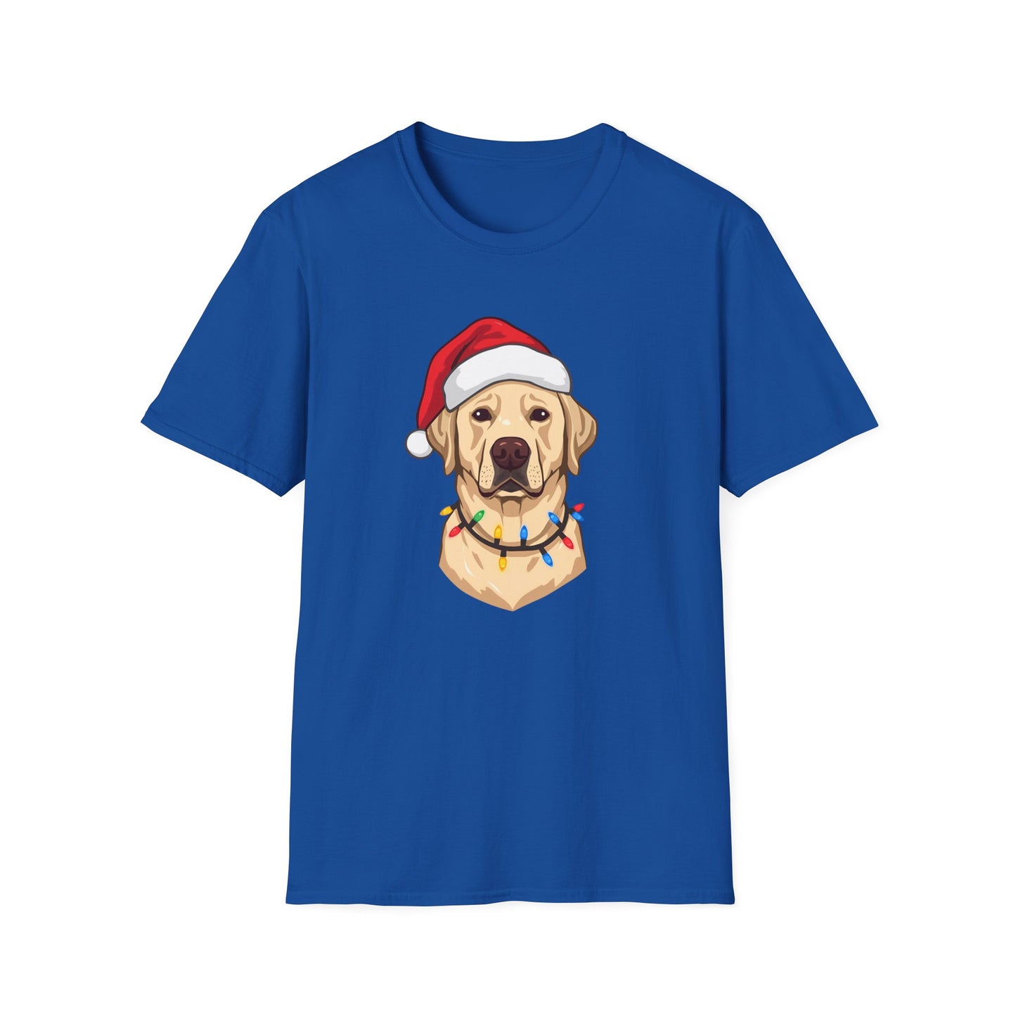 Labrador Retriever – Santa Led - Portrait T-shirt