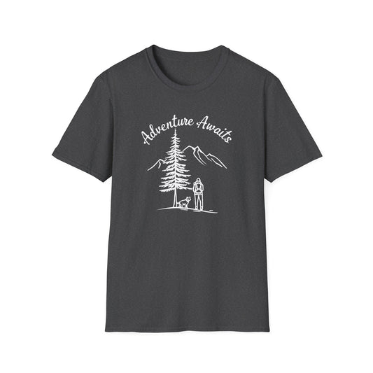 Adventure Awaits wander line T-Shirt