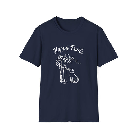 Happy Trails line art T-Shirt