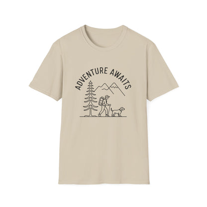 Adventure Awaits line art
