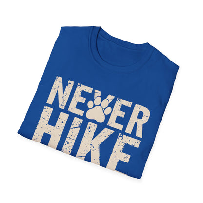 Never Hike Alone text