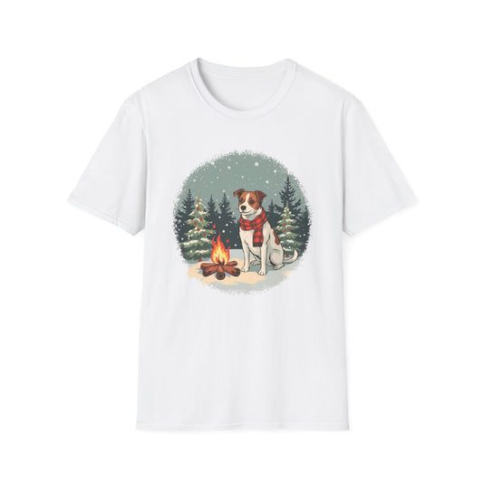 Jack Russell – Christmas Campfire II T-Shirt