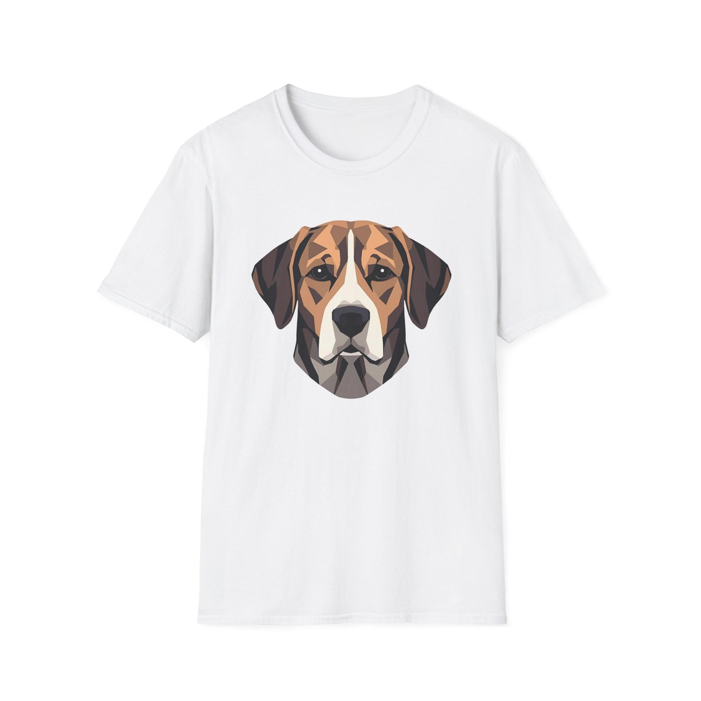 Geometric Beagle Head