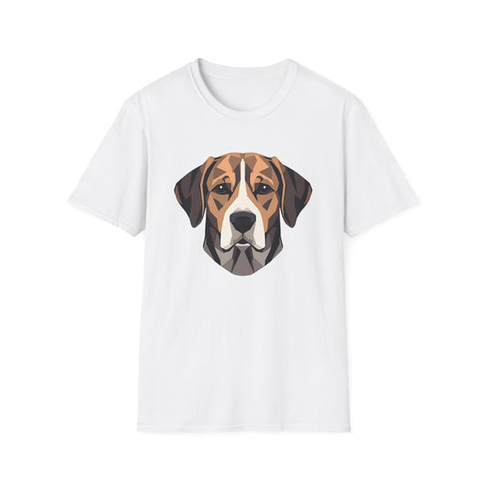 Geometric Beagle Head