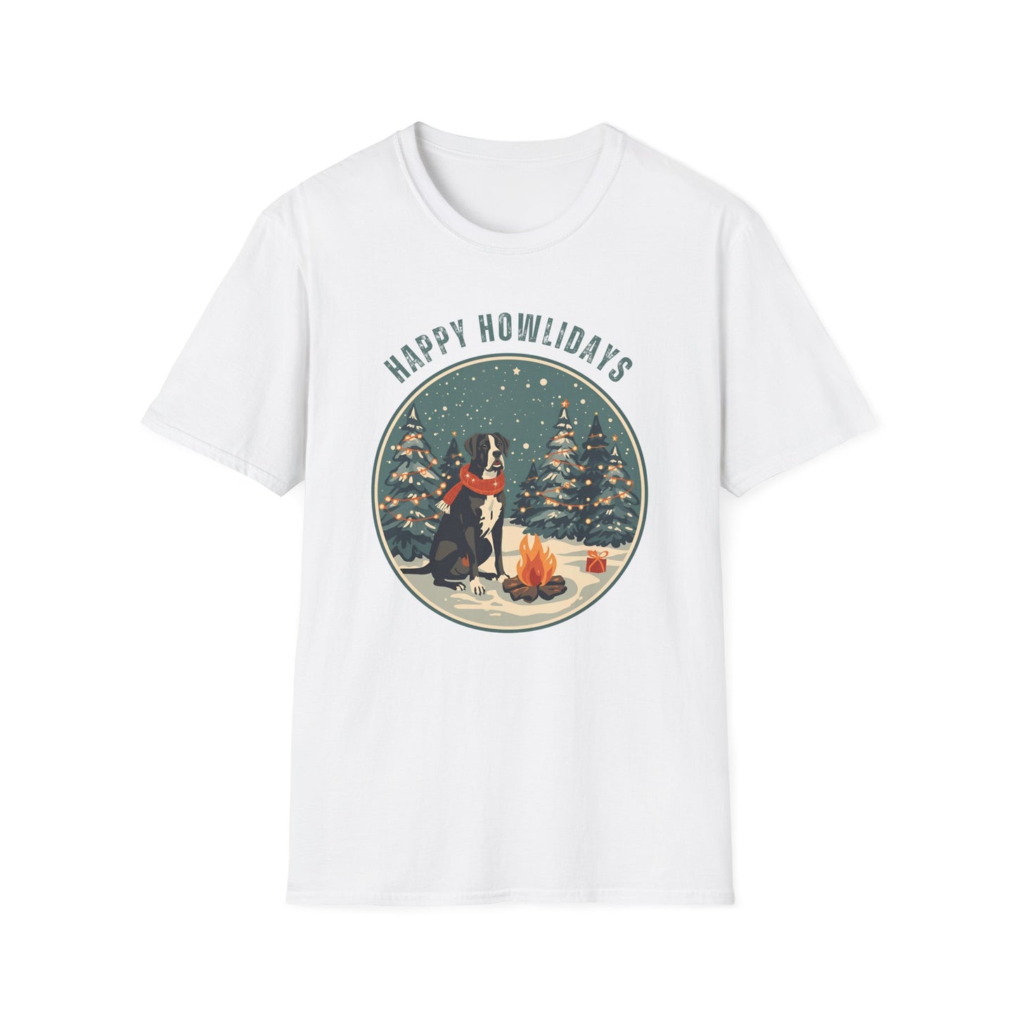 Great Dane – Campfire Christmas II T-shirt