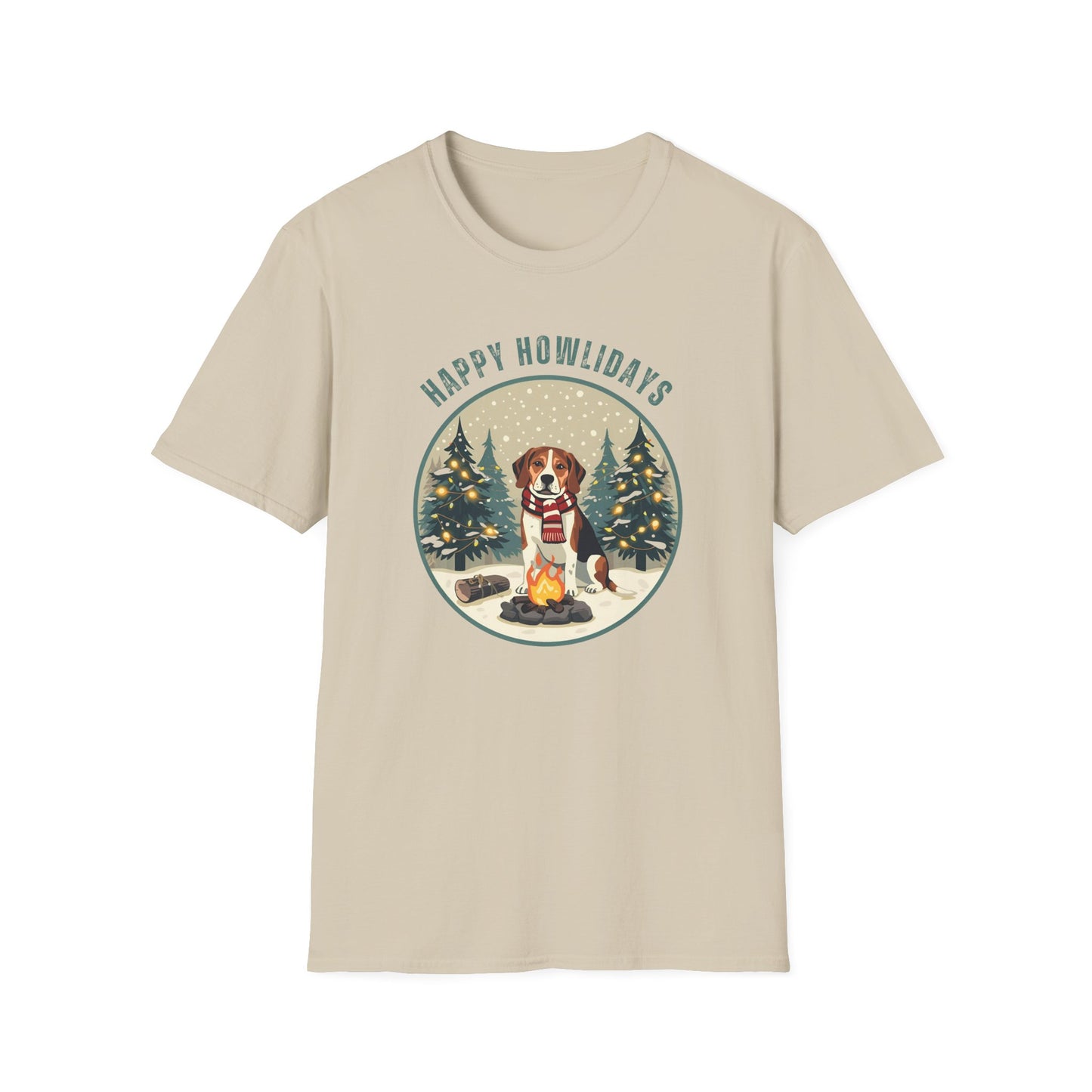 Beagle – Campfire Christmas II T-shirt