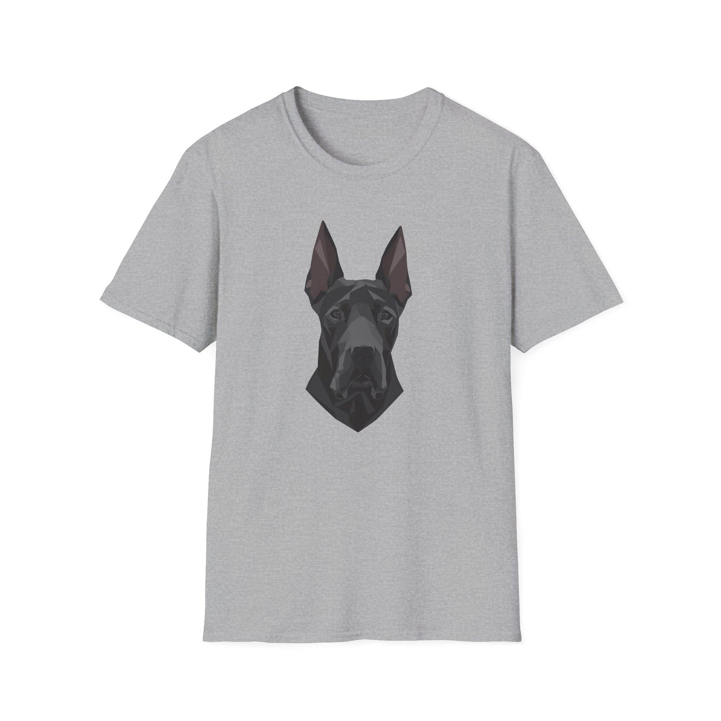 Geometric Great Dane Head