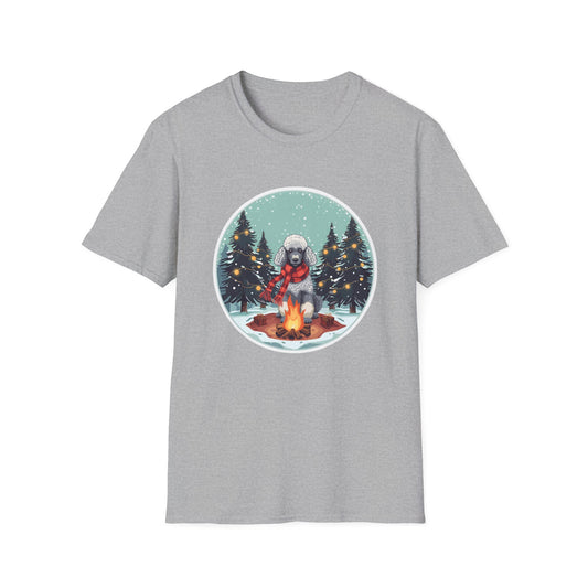 Poodle – Campfire Christmas T-shirt