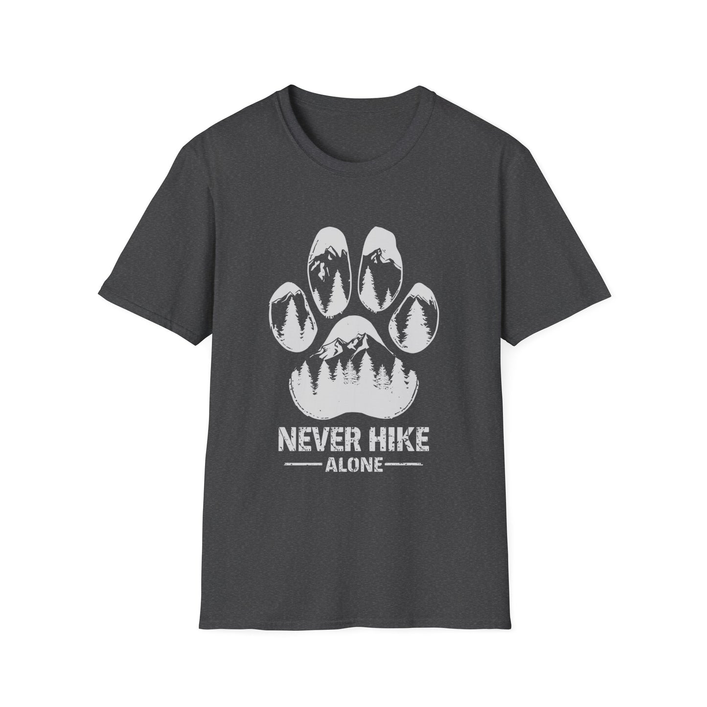 Never Hike Alone PawPrint