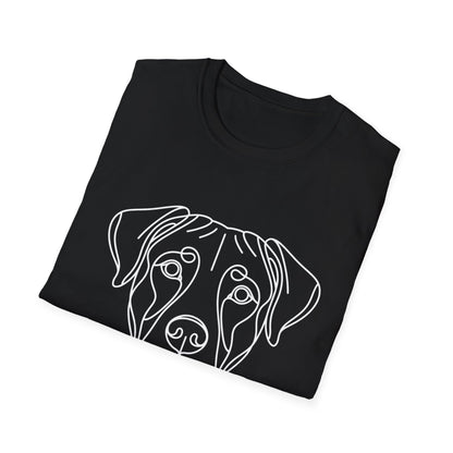 Dog Portrait Line Art