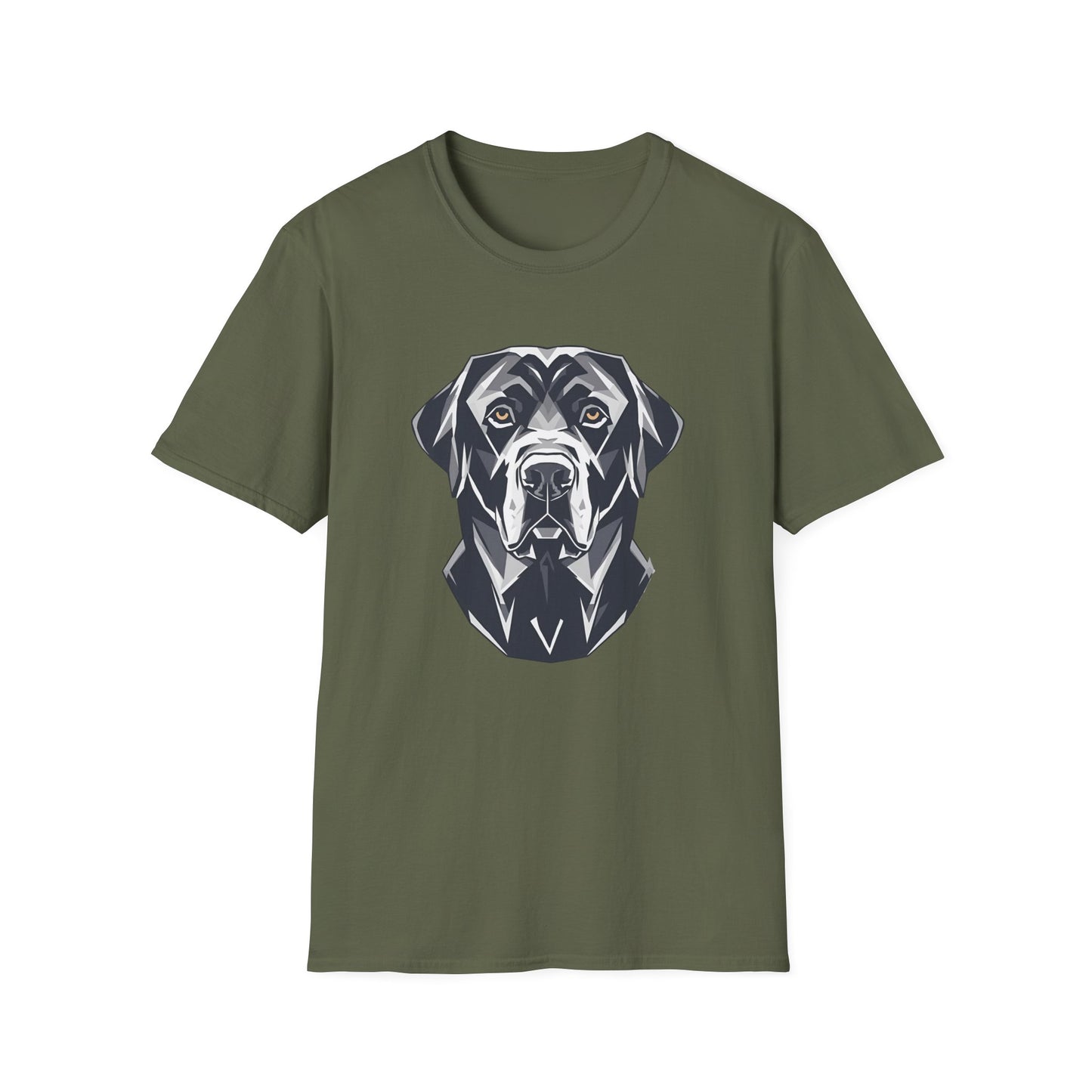 Geometric Labrador Head