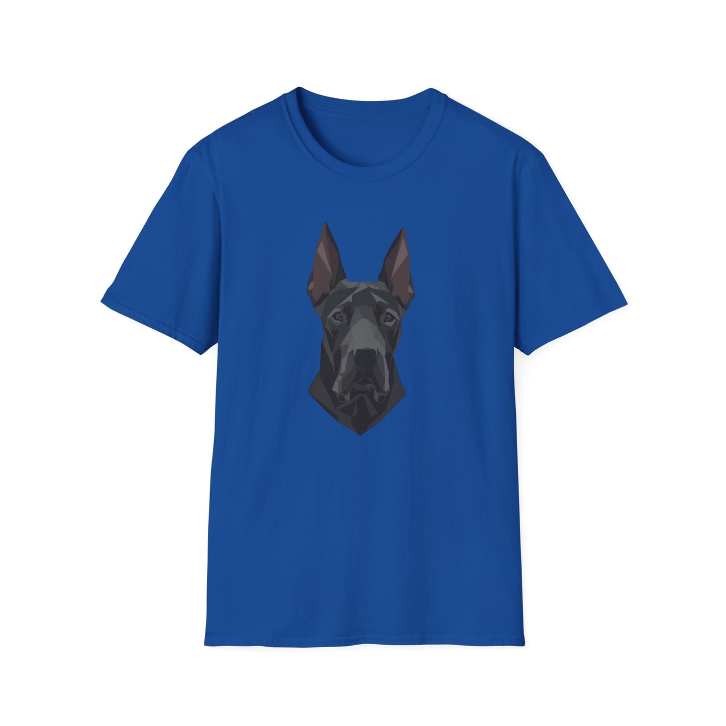 Geometric Great Dane Head