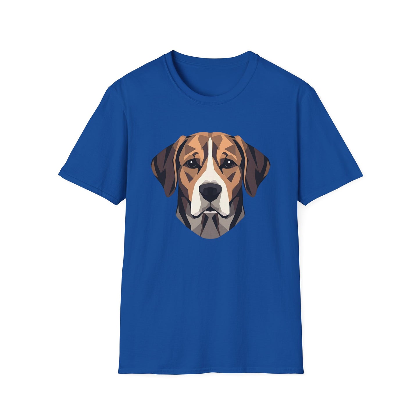 Geometric Beagle Head