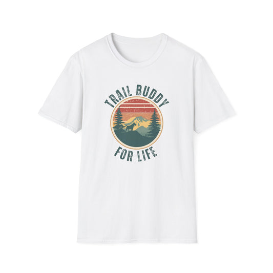 Jack Russell – Retro Sunset Trail Dog T-Shirt