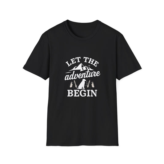 LET THE adventure BEGIN I - T-Shirt