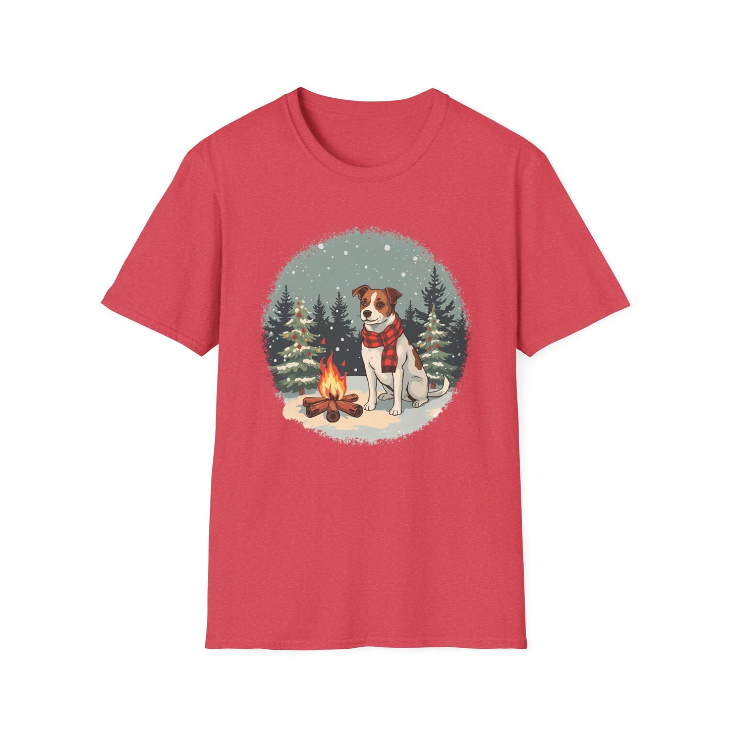 Jack Russell – Christmas Campfire II T-Shirt