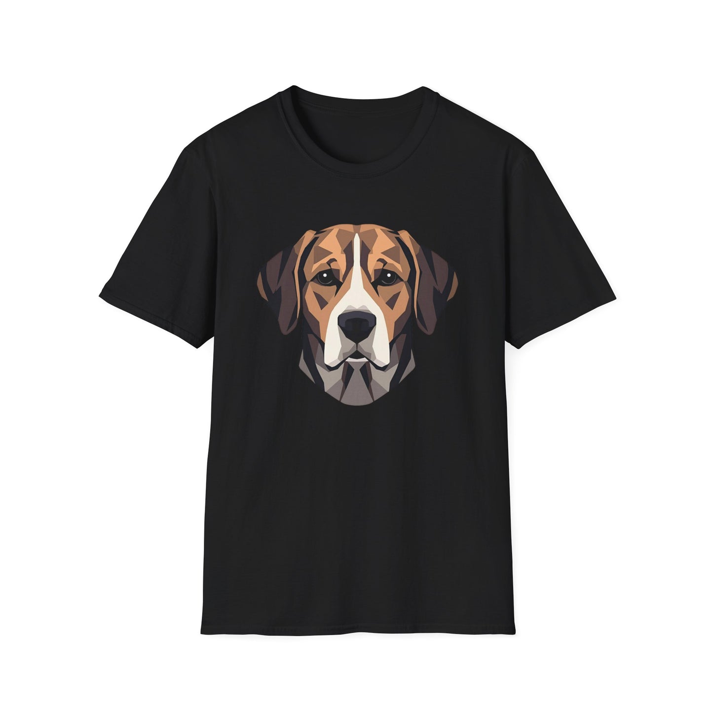 Geometric Beagle Head