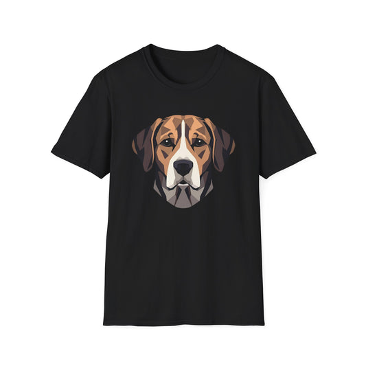 Geometric Beagle Head