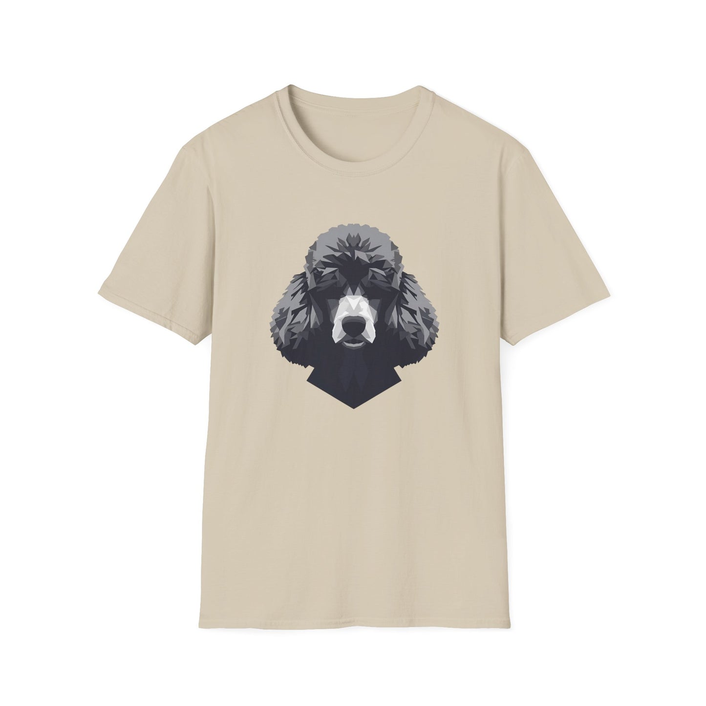 Geometric Poodle Head