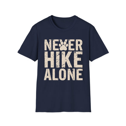 Never Hike Alone text