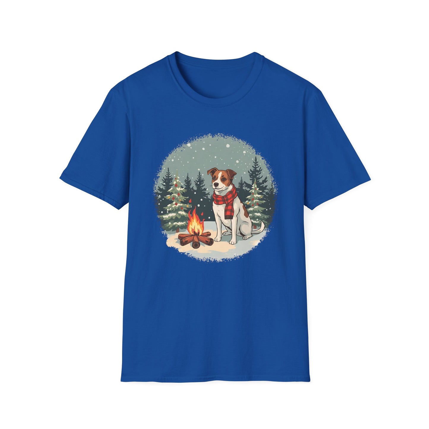 Jack Russell – Christmas Campfire II T-Shirt