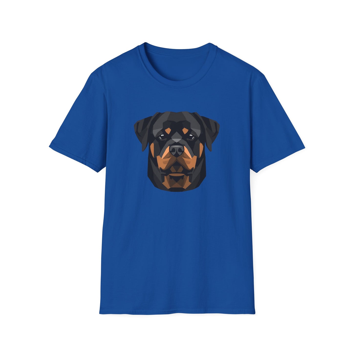 Geometric Rottweiler Head