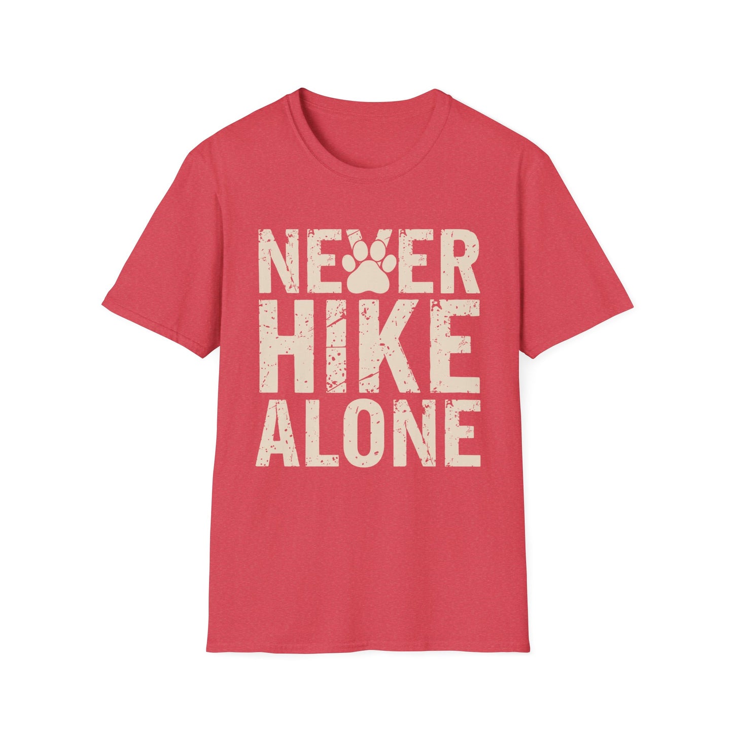 Never Hike Alone text