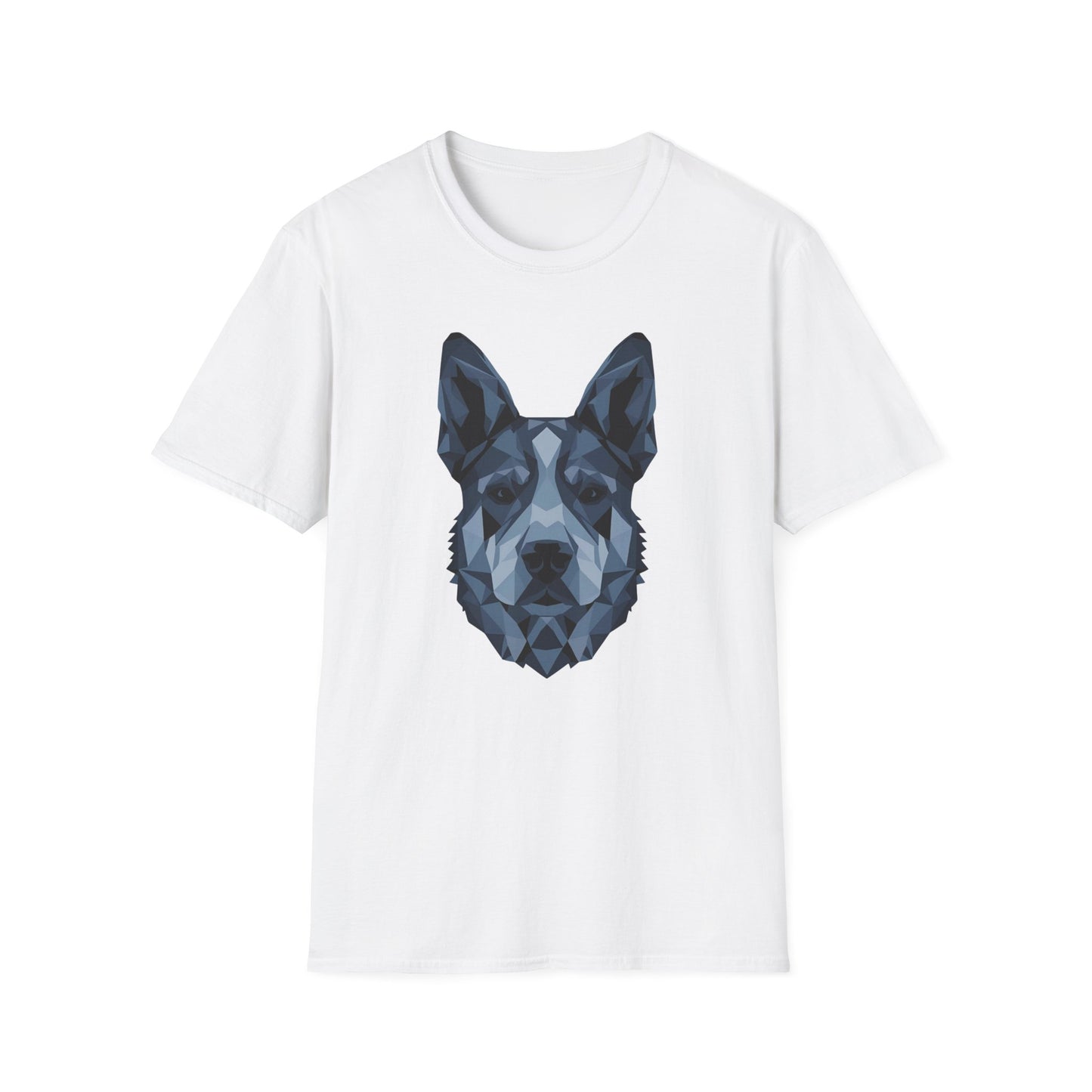 Low-Poly Dog Head
