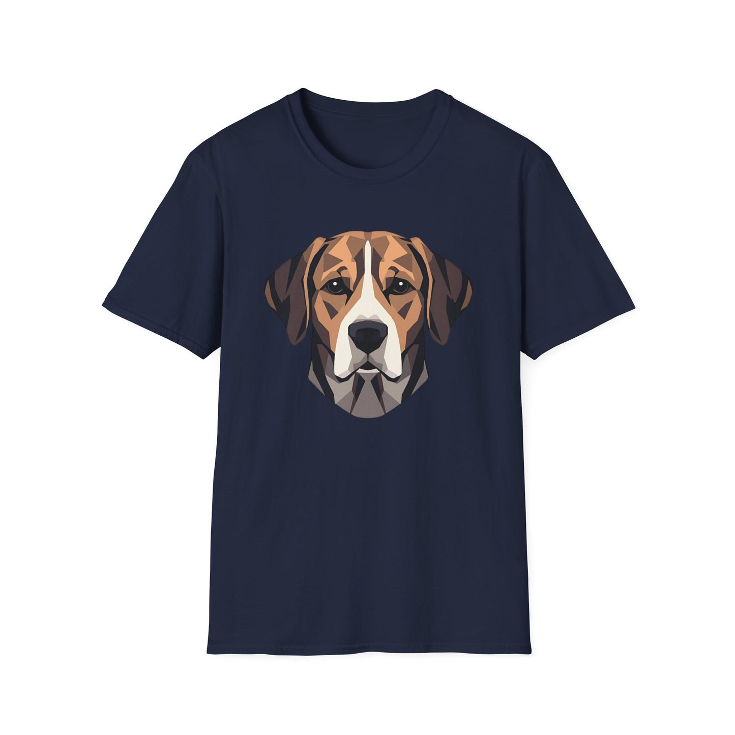 Geometric Beagle Head