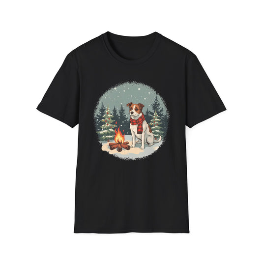 Jack Russell – Christmas Campfire II T-Shirt
