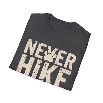 Never Hike Alone text