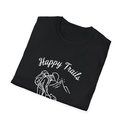 Happy Trails line art