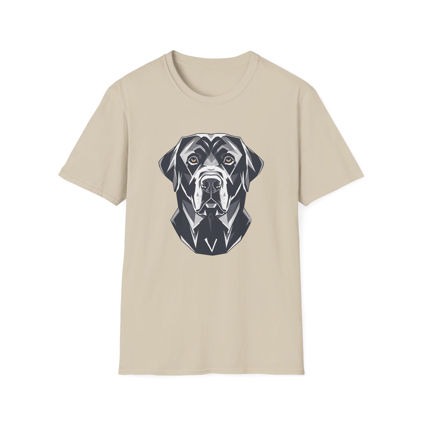 Geometric Labrador Head