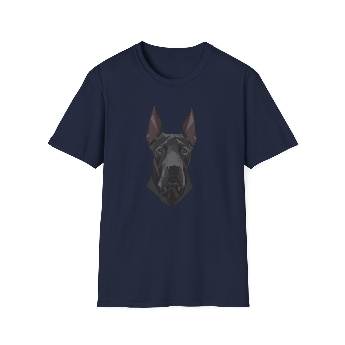 Geometric Great Dane Head