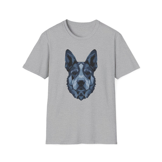 Low-Poly Dog Head T-Shirt