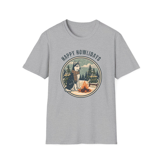 Husky – Campfire Christmas II T-shirt