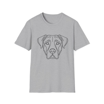 Dog Portrait Line Art