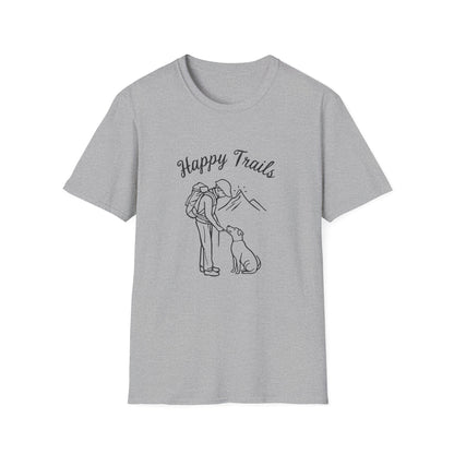 Happy Trails line art